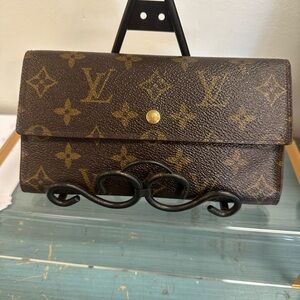 Louis Vuitton Dark Brown Monogram Wallet